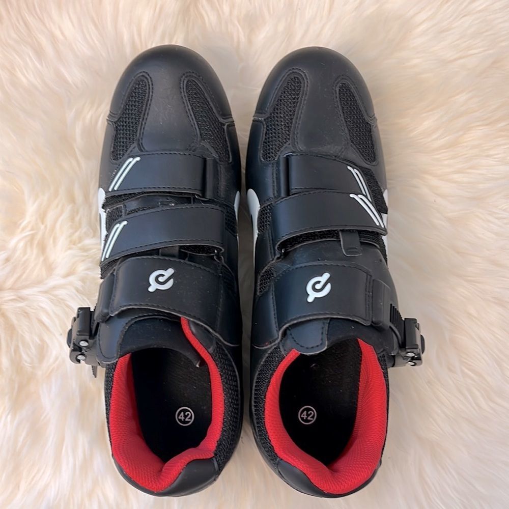 Peloton Cycling Shoes with Cleats - 42 / Men 9 / Women 11